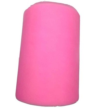 6inch x 100yd Quality Tulle Roll -Pinky Pink