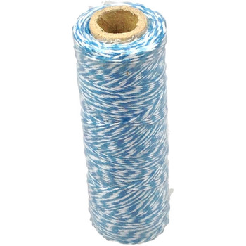 thumb_12ply Bakers Twine 100yd - White and Dark Blue