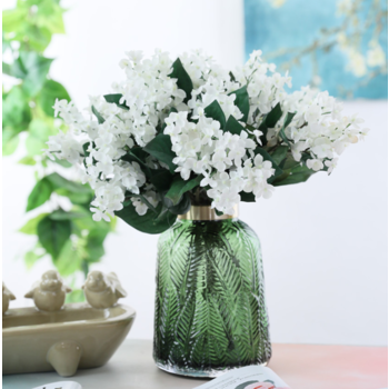 38cm Filler Flower Stem - White