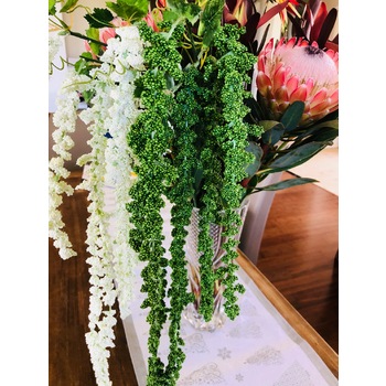 100cm Green Weeping Greenery Branch Amaranthus Tails