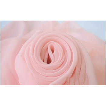 High Quality Chiffon Fabric Roll 70cm x 15m - Soft Pink