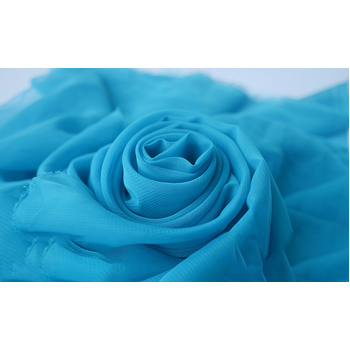 High Quality Chiffon Fabric Roll 70cm x 15m - Turquoise