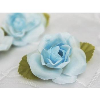 EXTRA TOUCH Craft Roses - 12/pk - blue