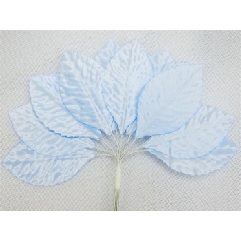 144 Burning Passion Leafs for Craft - Blue