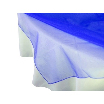 Square Overlay 182cm (Organza) - Royal Blue CLEARANCE