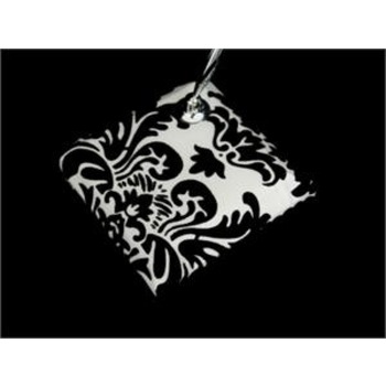 thumb_CLEARANCE Wedding  Pen - Damask Black and White Clearance