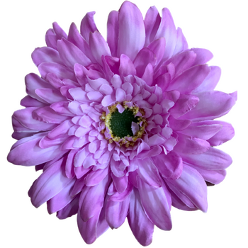 15cm Gerbera Flower Head - Lavender