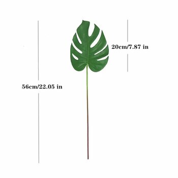 56cm Monstera Split Leaf Philodendron - Green