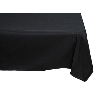 Tablecloth 60inch (152cm) Square - Black