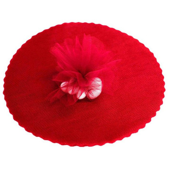 9inch Tulle Circle - Red - 25pk