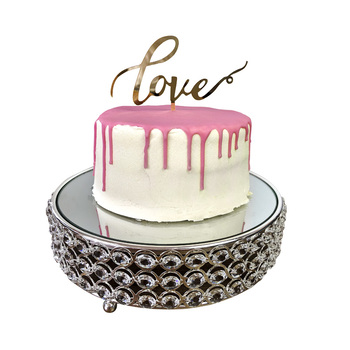 Gold - LOVE Acrylic Cake Topper