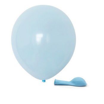 10pcs - 25cm (10")  Pastel Balloons - Blue