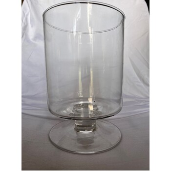 22cm - Stemmed Glass Vase