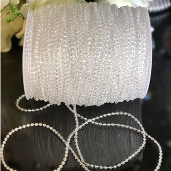 3mm Clear String Beads - 96m Chain/Garland