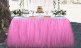 Tulle Table Skirting