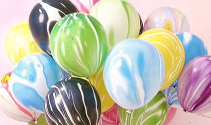 Marbled Balloons