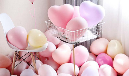 Heart Shaped Balloons for Weddings