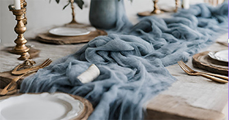 Cheesecloth Table Runners