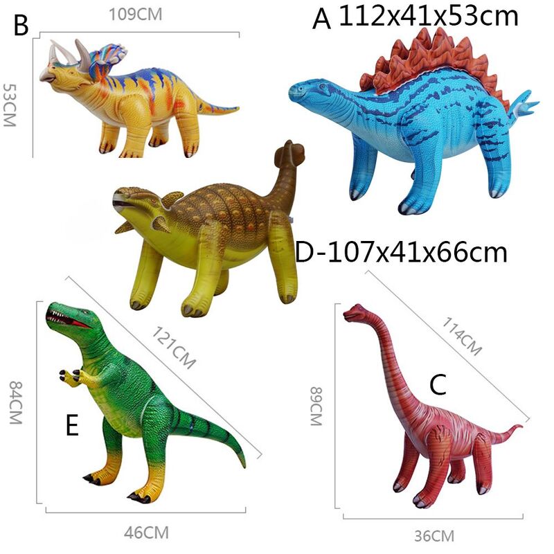 107cm Long - Ankylosaurs Dinosaur Inflatable Decoration