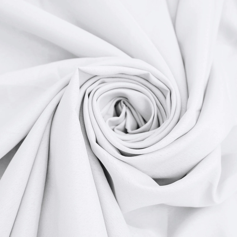 137x243cm Polyester Tablecloth - White Trestle 