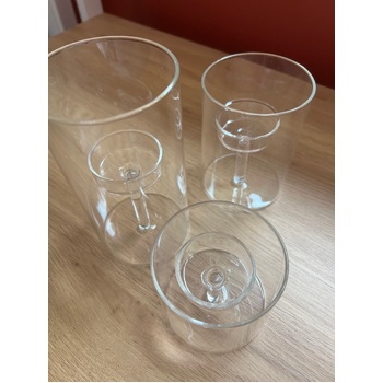 thumb_Romantic Glass Tealight Holders - 3 Sizes Available