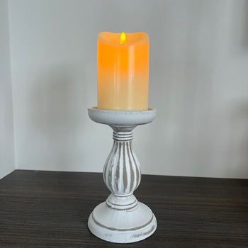 thumb_5pc Set of LED Pillar Candles - Flickering Flame