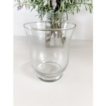 thumb_Hurricane Vase - Medium 9x11cm Clear