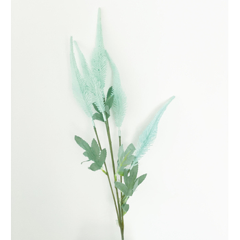 thumb_70cm - 6 Head Grass/Reed Flower Stem - Mint Green