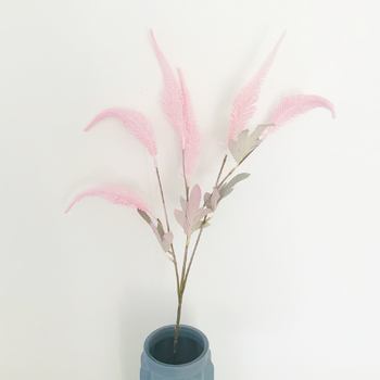 thumb_70cm - 6 Head Grass/Reed Flower Stem - Pink
