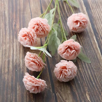 thumb_74cm 7 Head Carnation Stem - Pink - SECONDS