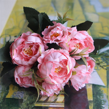 thumb_8 Head Small Pink Peony Filler Flower Bunch