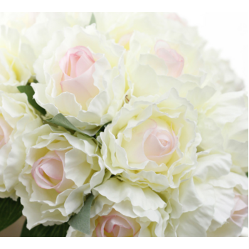 thumb_ 7 Head  Peony Rose Bouquet - White Blush Pink