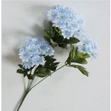 thumb_Blue 3 Head Flower Stem - 65CM