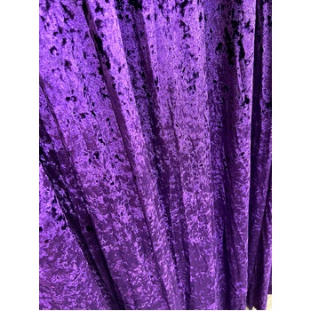 thumb_3x3m - Purple Crushed Velvet Wedding Backdrop Curtain