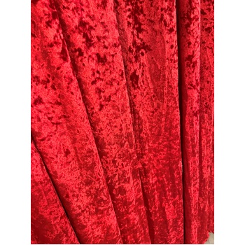 thumb_3x3m - Red Crushed Velvet Wedding Backdrop Curtain