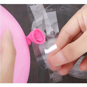 thumb_5m Clear Double Hole Balloon Garland/Arch Decorating Strip