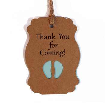 thumb_Boy Themed Baby Shower Thank You Tags - Blue