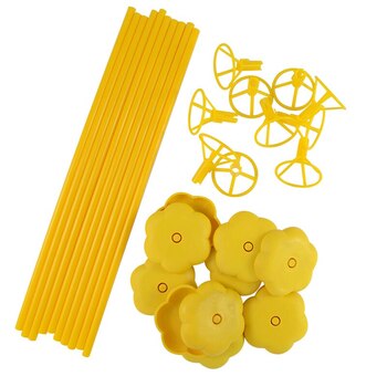 thumb_6pk - Yellow 40cm Balloon Table Centerpiece Stand
