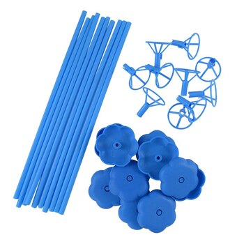thumb_6pk - Blue 40cm Balloon Table Centerpiece Stand