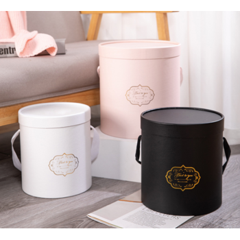thumb_Set of 3 Cylinder Hat Gift Box Set - Pink