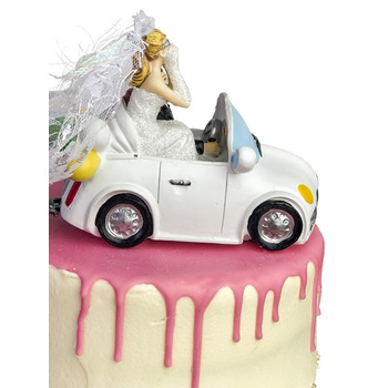 thumb_Cake Topper - Just Married Car