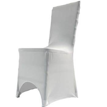 thumb_Lycra Chair Cover (200gsm) Cross Back - White