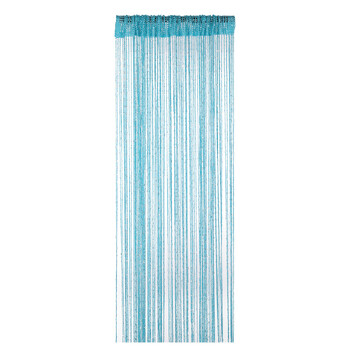 thumb_String Backdrop Cutain 2m - Blue with silver threads