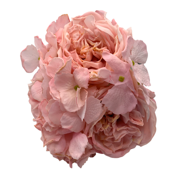 thumb_Cottage Rose & Hydrangea Bouquet - Pink - Real Touch