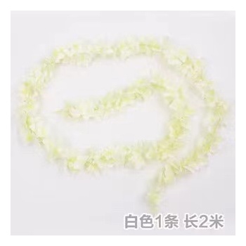 thumb_2m Orchid String Flower Garland - White/Cream