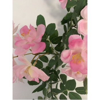 thumb_1.3m Rambling Rose Style Garland - Pinks