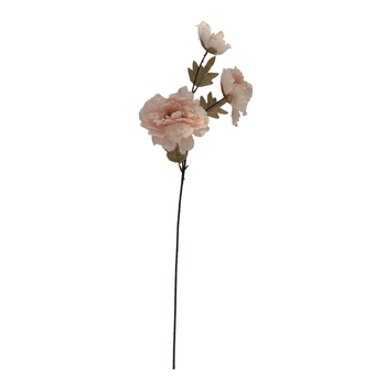 thumb_60cm Budget Peony 3 Head Flower Stem -  Pink