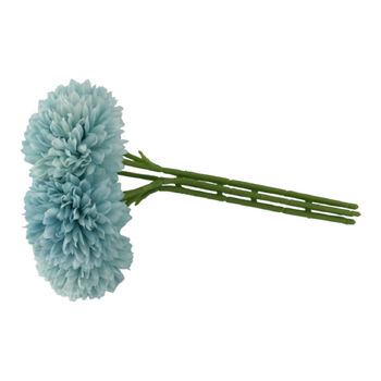 thumb_7 Head Carnation Bouquet - Blue/green