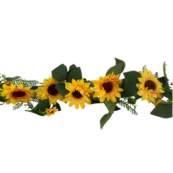 thumb_200cm Yellow Sunflower Floral Garland