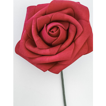 thumb_25pk -  Red Foam Roses - 7.6cm on stem/pick